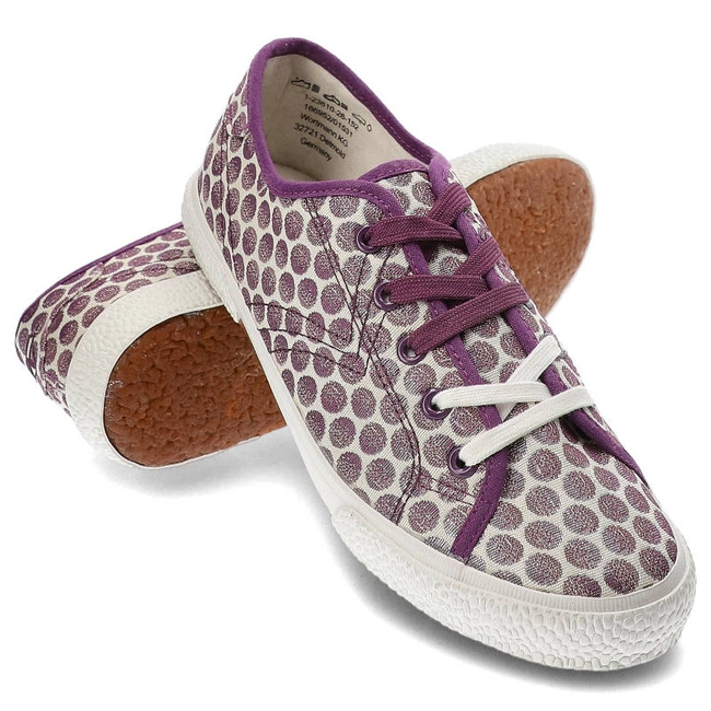 Plátenky Tamaris - 1-23610-28 152 Wht/Laven Dots