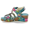 Sandále LAURA VITA - Bonito 30 AS313-30 Turquoise