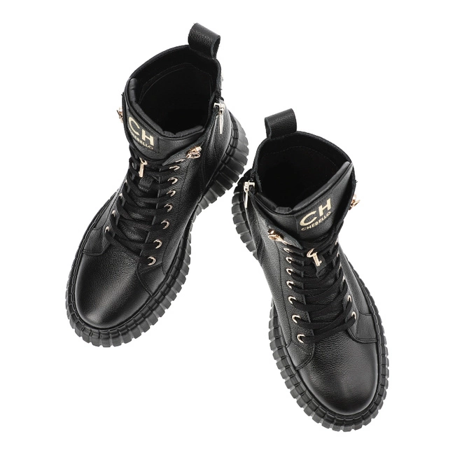 Členkové Topánky Chebello - 4517_-161-000-MIC-S346 Czarny