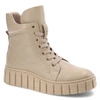 Šnúrovacie Členkové Topánky Karino - 4452/001-F Beż/Lico