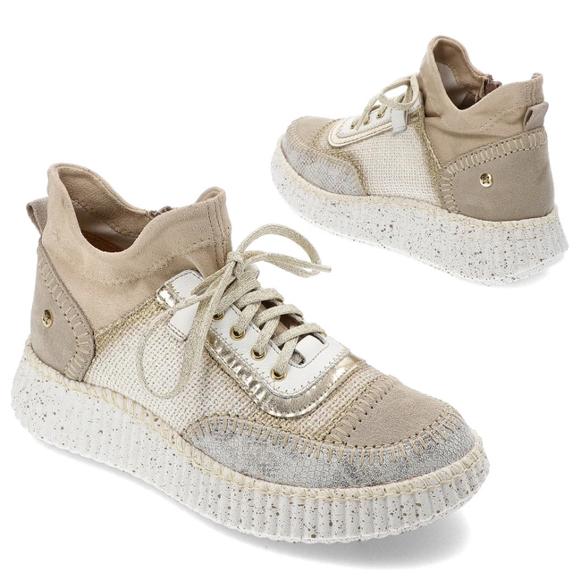 Poltopánky Maciejka - 06405-04/00-7 Beż+Złoto