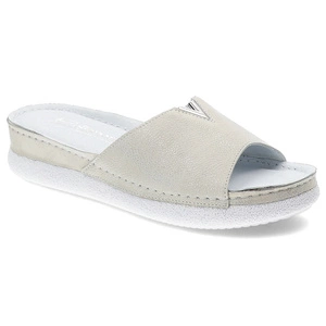 Šľapky Pollonus - 5-1617-006 Crust Biały W9+F.13