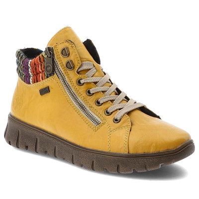 Členkové Topánky RIEKER - N1305-68 Yellow