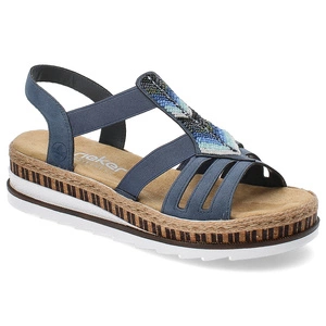 Sandále Rieker - V7909-12 Blue
