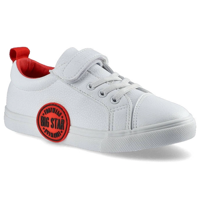 Plátenky Big Star - FF374088 Biały/Czerwony