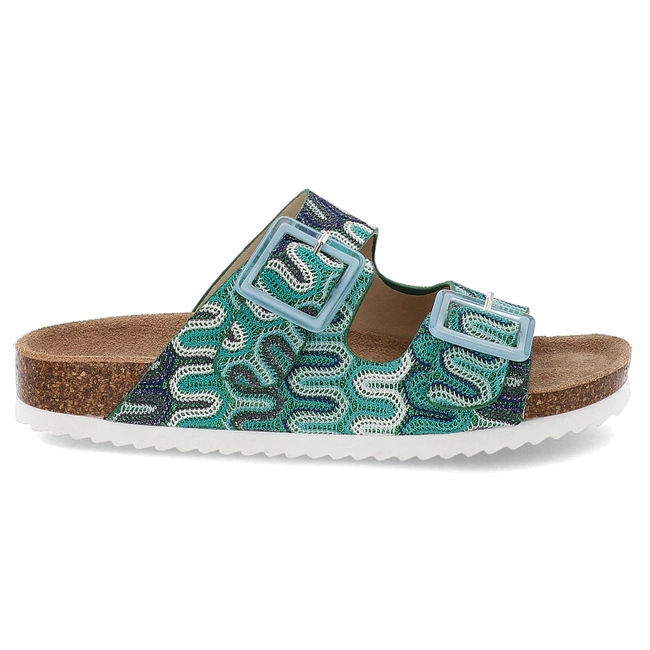 Šľapky S.BARSKI - RB51-006 Green