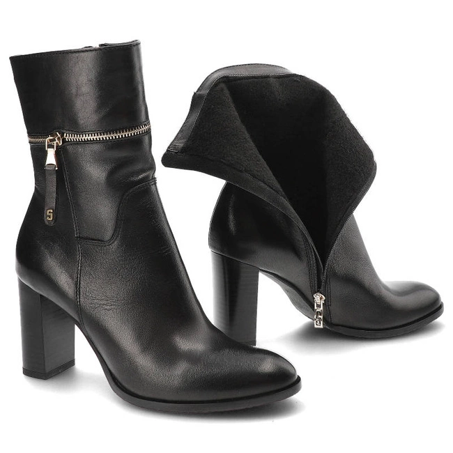 Členkové Topánky Simen - 6218A Czarny