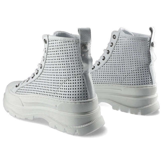 Členkové Topánky Carinii - B7318_-I81-000-000-E53 Biały