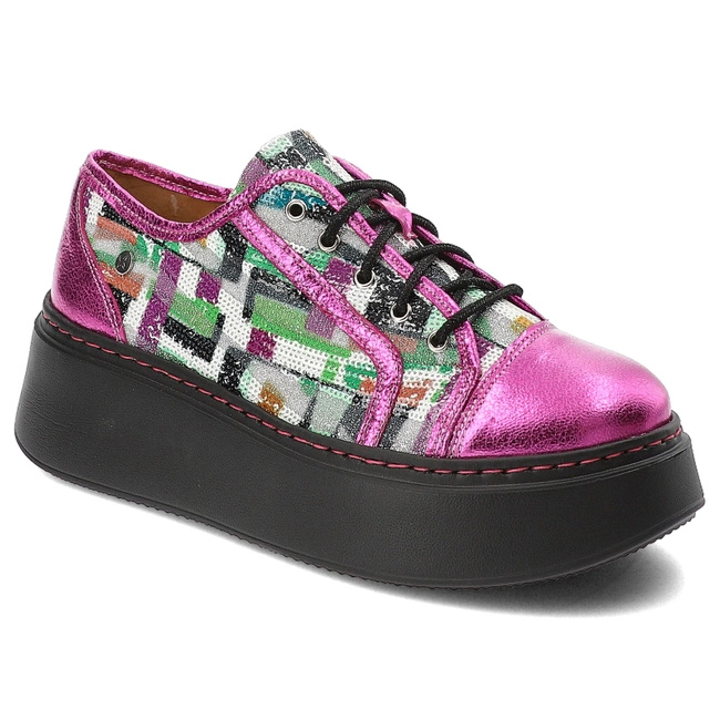 Tenisky Maciejka - 06479-15/00-7 Fuksja+Multikolor