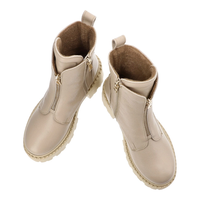 Členkové Topánky Armodo - 60491 V.Taupe+Zł.