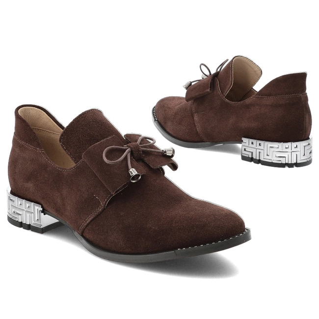 Poltopánky ARMODO - 1399 Czekolada Welur