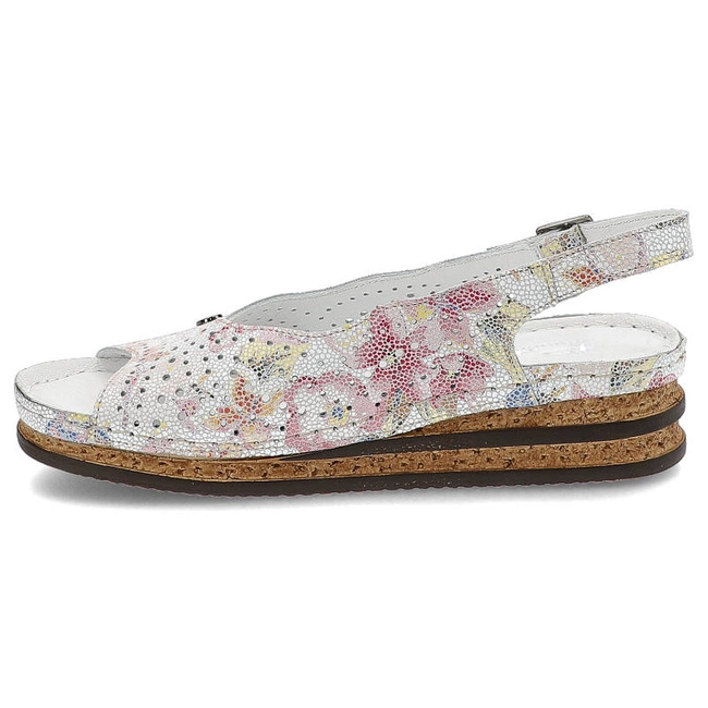 Sandále Pollonus - 5-1403-005 Kwiaty 334