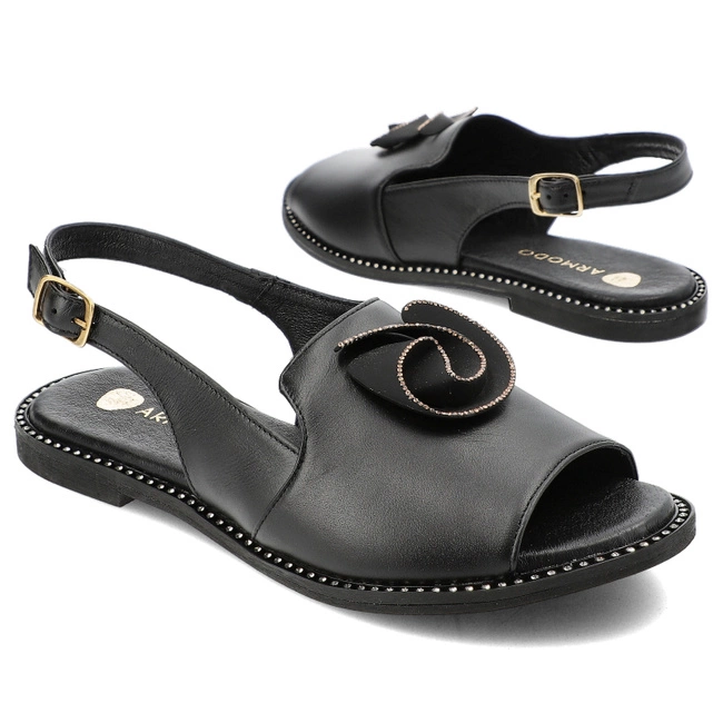 Sandále Armodo - 311C3 Czarny