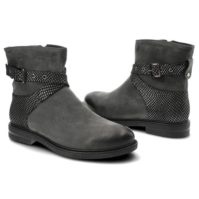 Členkové Topánky Lemar - 60201 S.Grafitowy/Gad Niklowy