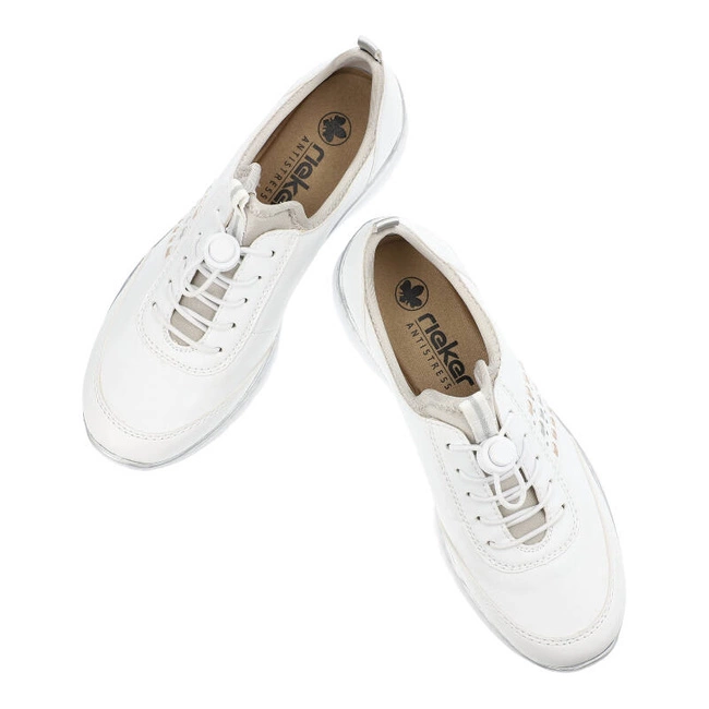 Poltopánky Rieker - L3259-80 White
