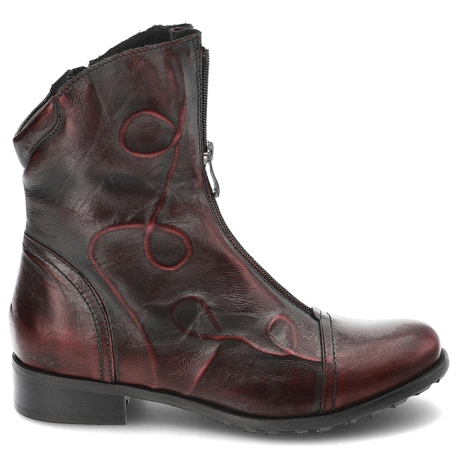 Členkové Topánky Simen - 7096A Weinrot