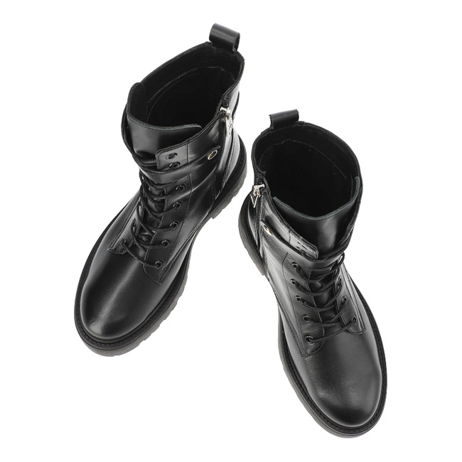 Členkové Topánky Carinii - B9874_-E50-000-000-G58 Czarny