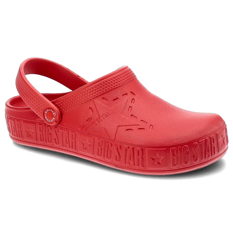 Šľapky Big Star - II275004 Czerwony