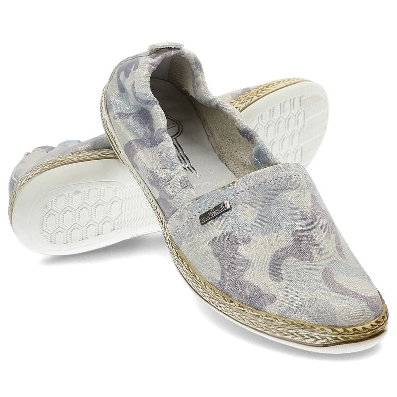 Espadrilky Lemar - 10012 Moro Błękitny