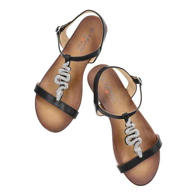 Sandále S.Barski - KV-5541-42 Black