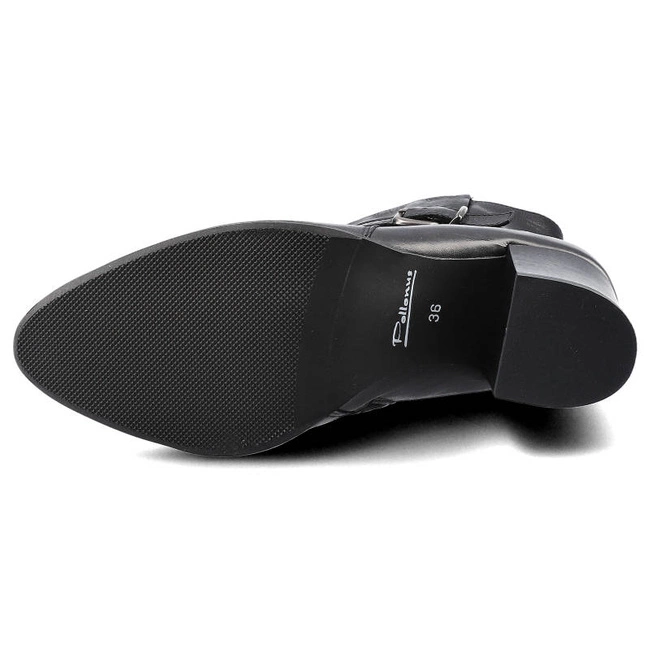 Členkové Topánky Pollonus - 5815 Czarny Lico