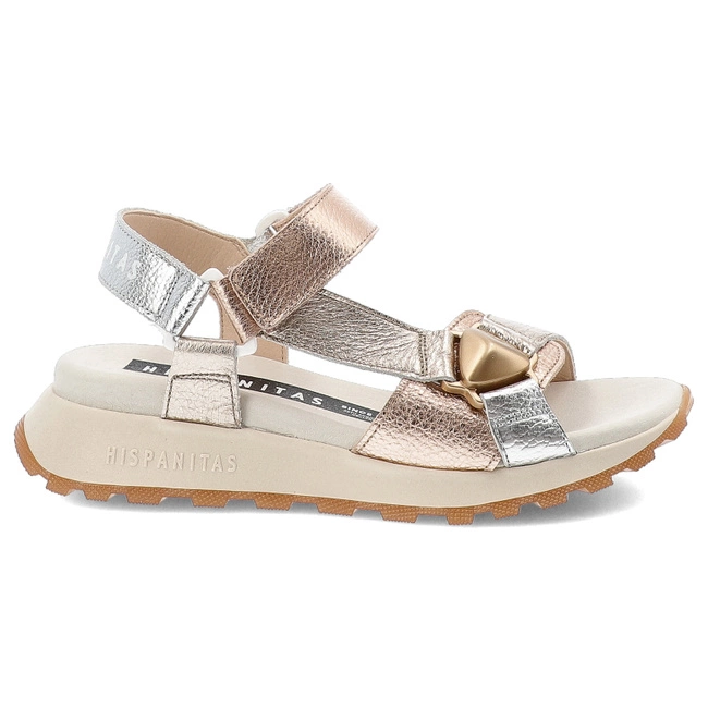 Sandále HISPANITAS - CHV253896 Boleromet-V25 Silver Boleromet-V25 Cava