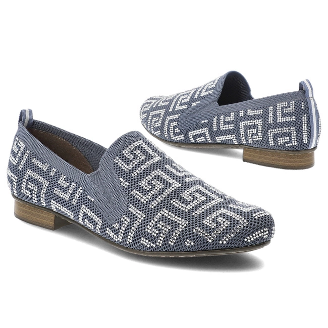 Baleríny RIEKER - 51953-12 Blue