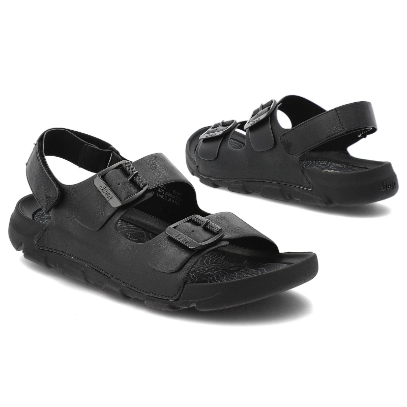Sandále JEEP - Daytona Sandal JM51132A 062 Black