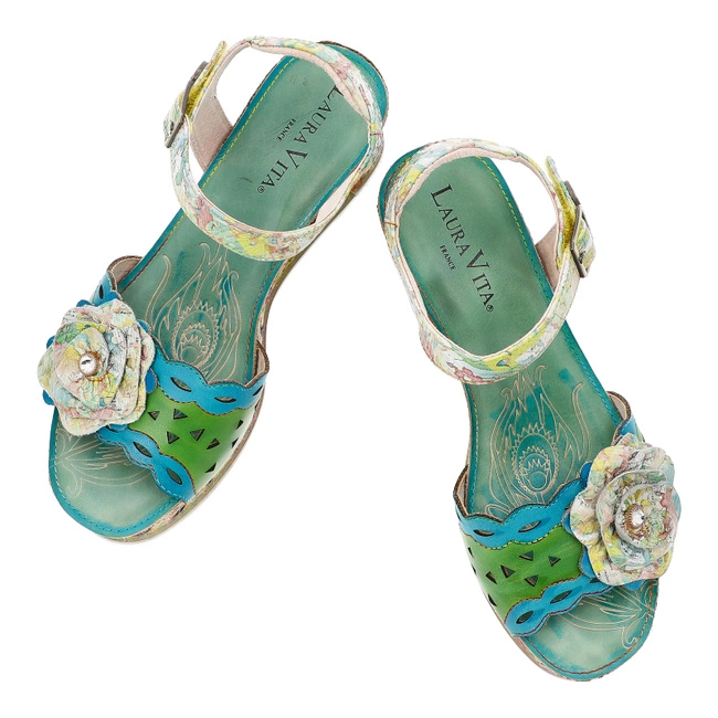 Sandále LAURA VITA - Hacdeo 23 SL14598-23 Vert