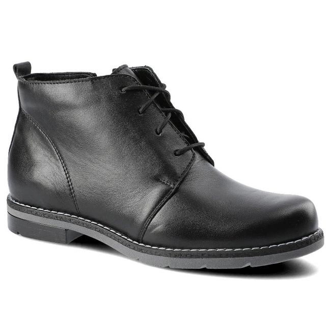 Členkové Topánky Wasak - 0354 Czarny