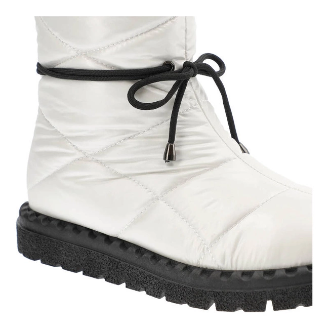 Čižmy Artiker - 51C0380 Biały