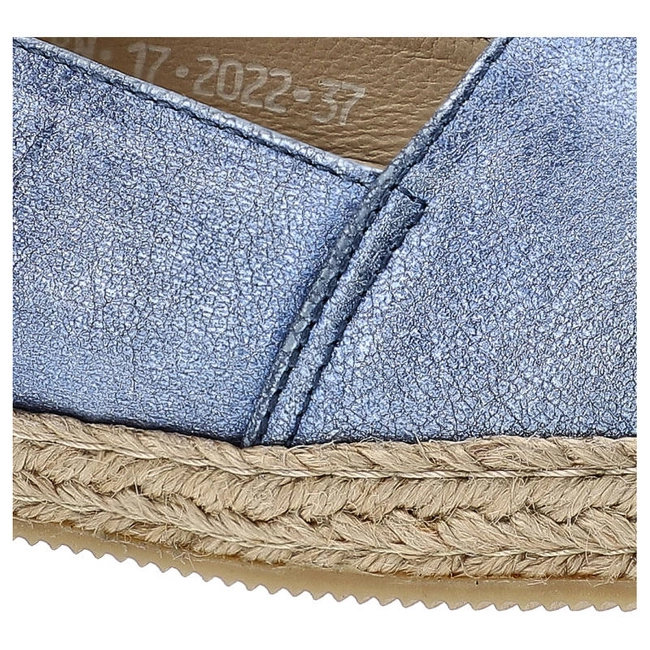 Espadrilky Karino - 2022/058-P Niebieski
