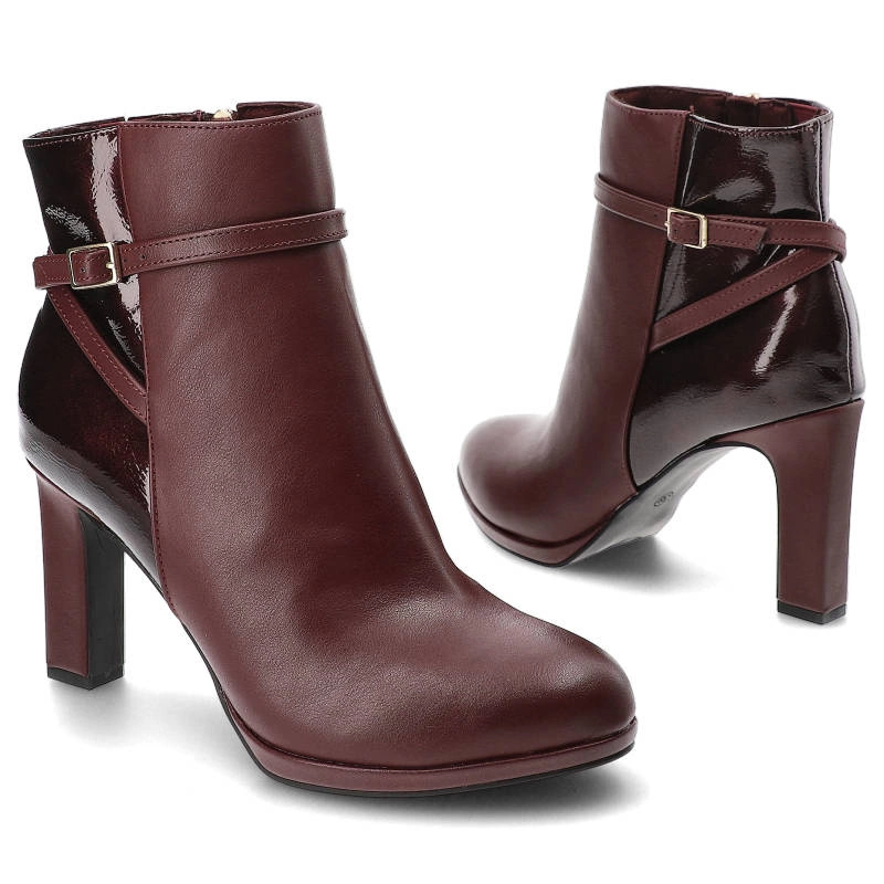 Členkové Topánky Marco Tozzi - 2-25311-41 550 Bordowe