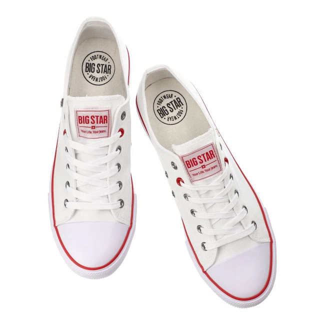Plátenky Big Star - T174102 101 Biały