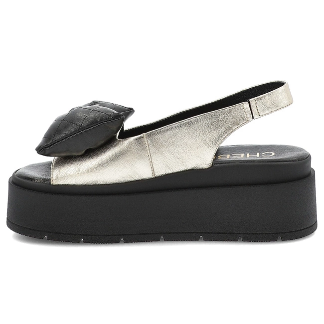 Sandále CHEBELLO - 4641_-046-000-PSK-S370 Złoty