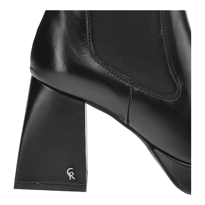 Čižmy Carinii - B7494_-E50-000-000-E61 Czarny