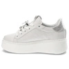 Tenisky Carinii - B9498_-I81-J28-000-F69 Biały