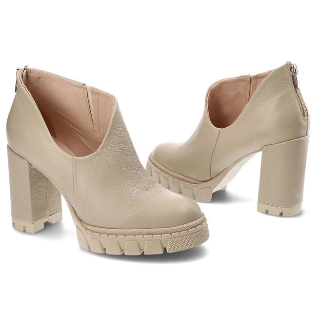 Členkové Topánky Armodo - 2647 Beżowy 199