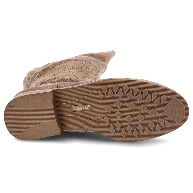 Čižmy S.BARSKI - HY51-062 Coffee