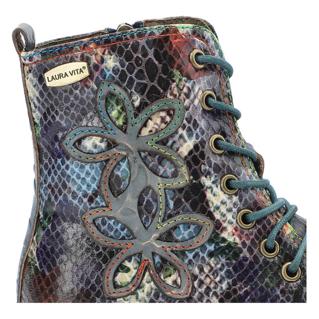 Čižmy Laura Vita - Isciao 21 SL171-T-1 Bleu