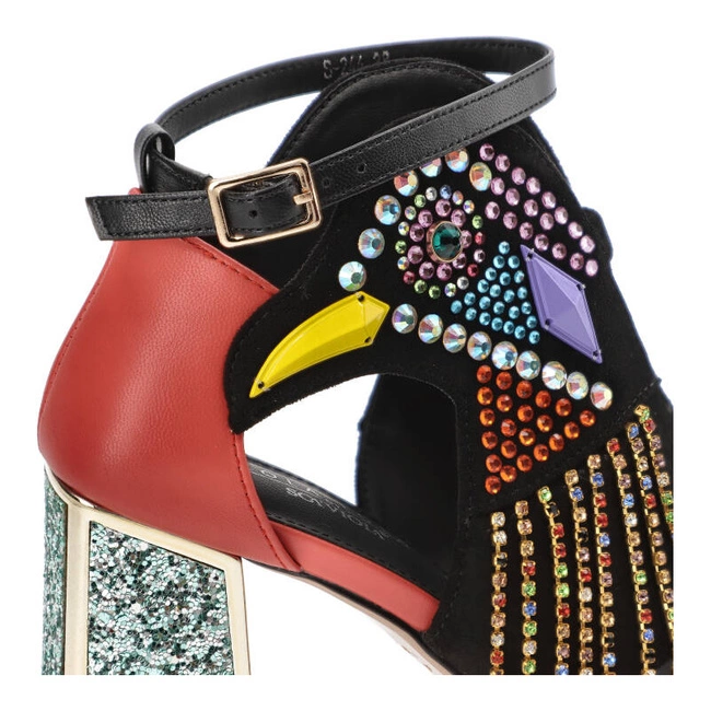 Sandále Sca'viola - S-244 Black