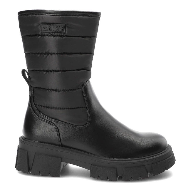 Čižmy Big Star - MM274068 Czarny