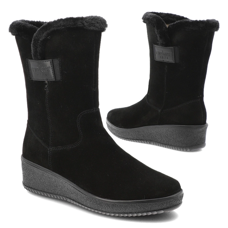 Členkové Topánky RIEKER - Y4456-00 Black