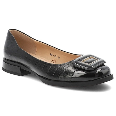 Baleríny S.BARSKI - MK51-059 Black