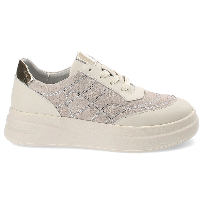 Tenisky Artiker - 54C1881 Beż/Złoty