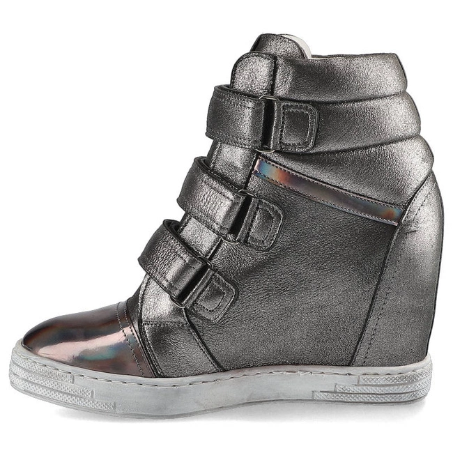 Tenisky Karino - 1694/127-P Srebrny/Szary