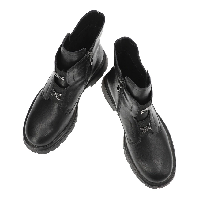 Členkové Topánky Artiker - 55C0063 Black Mat