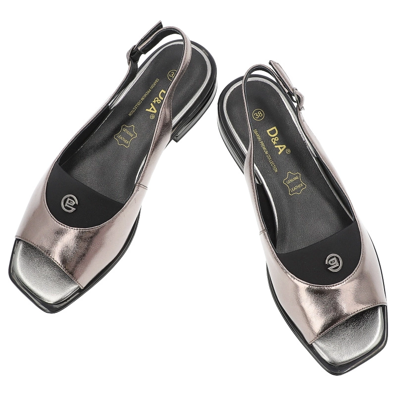 Sandále S.BARSKI - CR51-438 Pewter