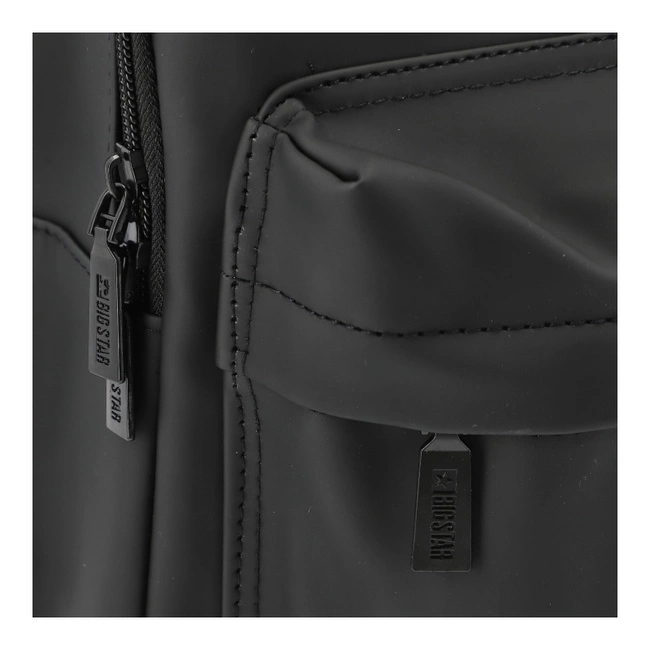 Batoh BIG STAR - RR574092 Czarny/Złoty