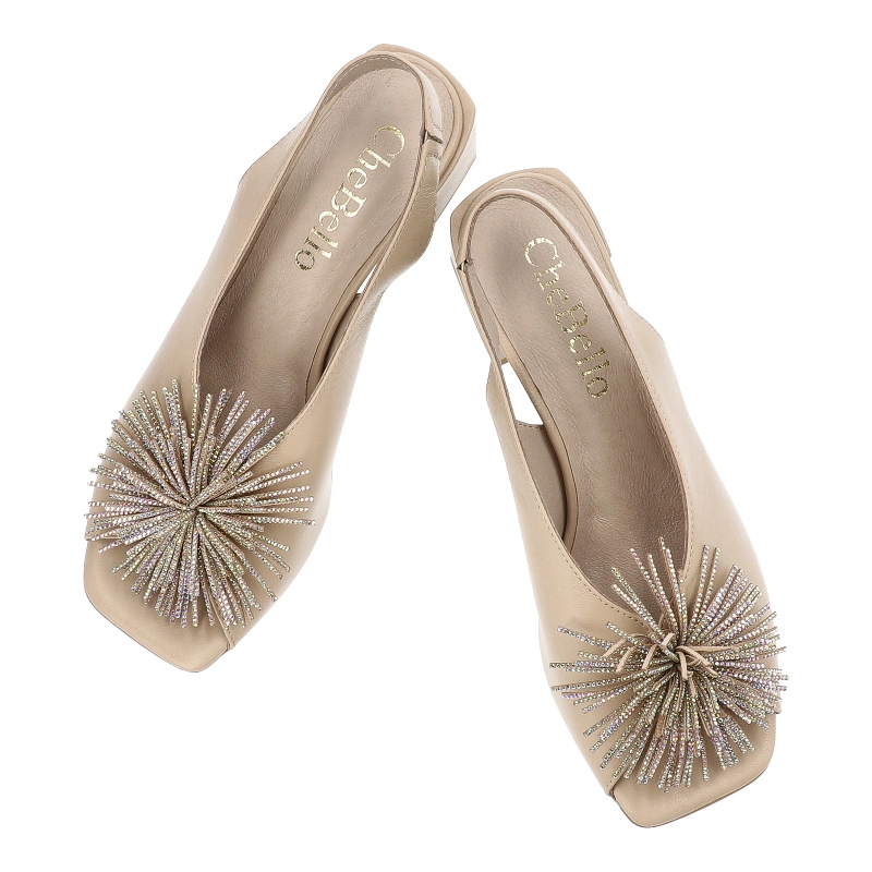 Sandále Chebello - 4385_-308-000-PSK-S182 Beżowy Jasny